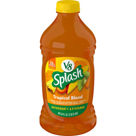 V8 Tropical Blend Flavored Juice Beverage 64 fl oz