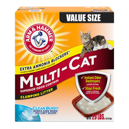 Arm & Hammer Multicat Clumping Litter 29 lb