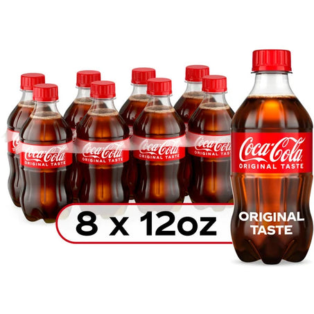 Coke 8x12oz Bottles