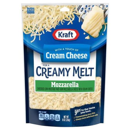 Kraft Shredded Cheese, Mozzarella 8 oz