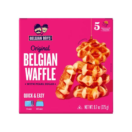 Belgian Boys Refrigerated Original Belgian Waffle 5 ct