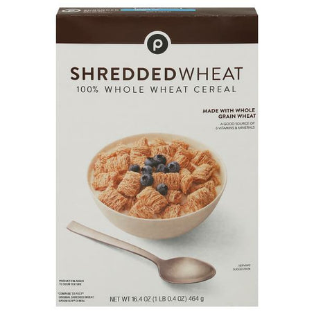 Publix Cereal, Shredded Wheat 16.4 oz