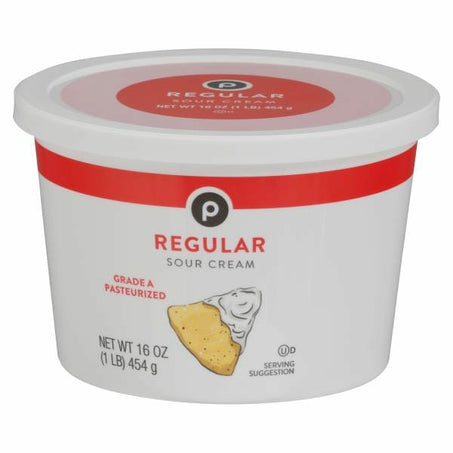 Publix Sour Cream, Regular 16 oz