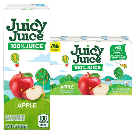 Juicy Juice 100% Juice, No Sugar Added 6.75 fl oz • 8 x 6.75 fl oz