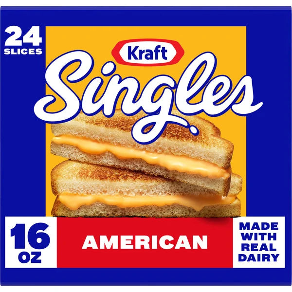 Kraft American Cheese Slices 24 ct