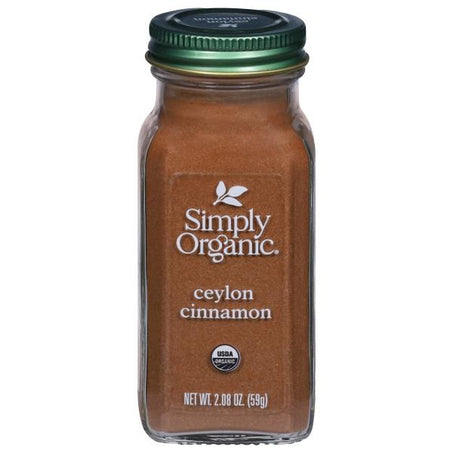 Simply Organic Ceylon Cinnamon, 2.08 oz