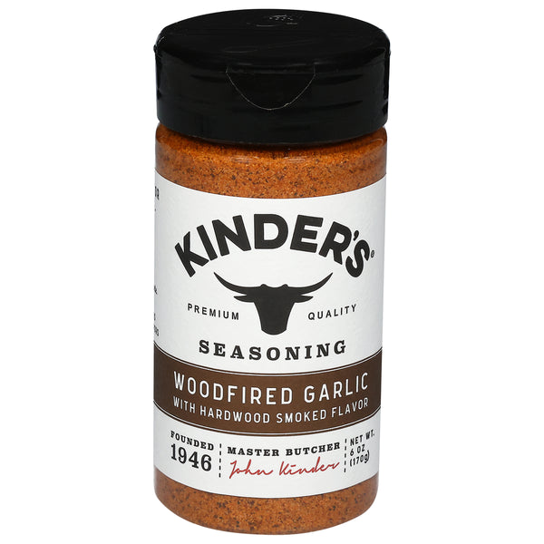 Kinder's Seasoning, Woodfired Garlic 6.0 oz