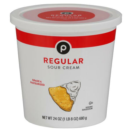 Publix Sour Cream, Regular 24 oz