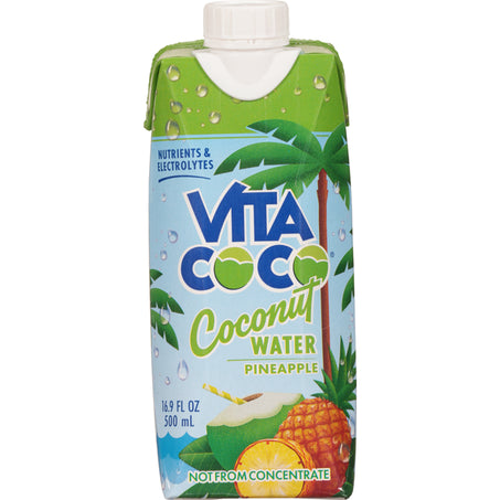 Vita Coco Coconut Water, Pineapple 16.9 fl oz