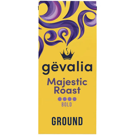 Gevalia Majestic Roast Bold Dark Roast Ground Coffee 12 oz
