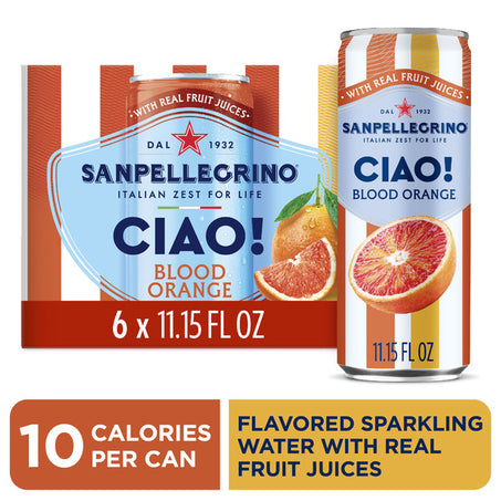 San Pellegrino Ciao Blood Orange Sparkling Water