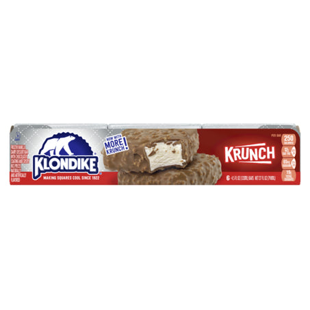 Klondike Frozen Dairy Dessert Bar Krunch