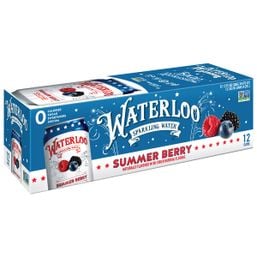 Waterloo Sparkling Water Summer Berry