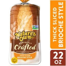 Nature's Own Brioche, Thick Sliced