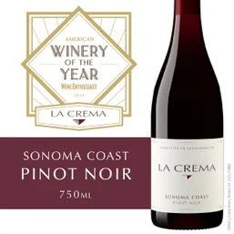 La Crema Pinot Noir Sonoma Coast Red Wine