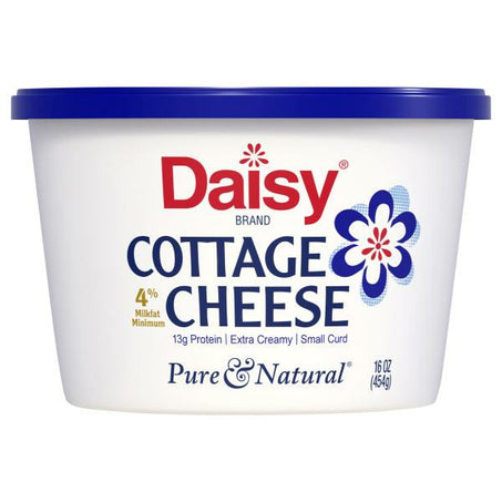 Daisy Cottage Cheese, Small Curd, 4% Milkfat Minimum 16 oz