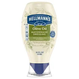 Hellmann's Mayonnaise Dressing, Olive Oil 20 fl oz