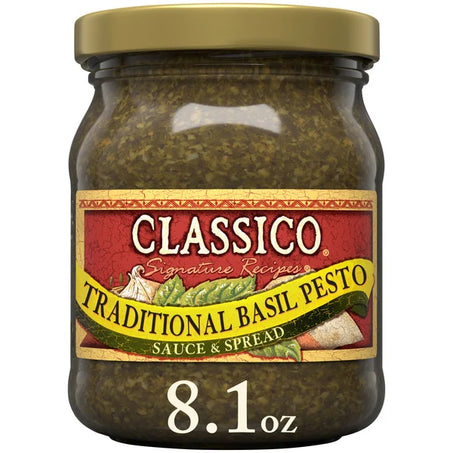 Classico Traditional Basil Pesto Sauce & Spread 8.1 oz