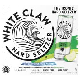 White Claw Hard Seltzer Green Apple
