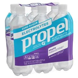 Propel Zero Calories Grape Flavored Water Beverage 6 Pack