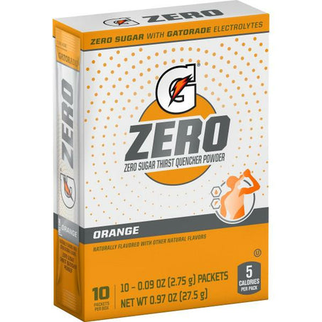 Gatorade Zero Sugar Thirst Quencher Powder, Orange