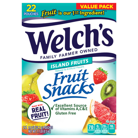 Welch's Fruit Snacks, Mixed Fruit 22 ct