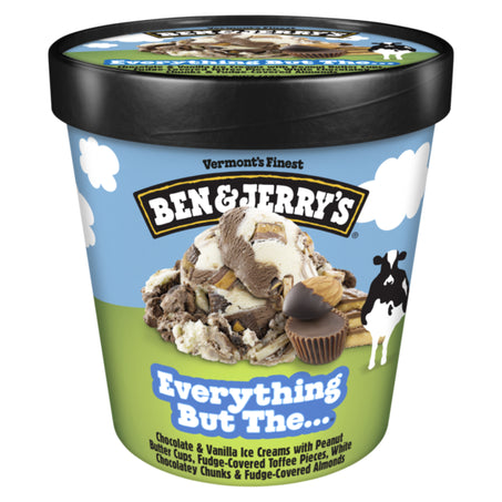 Ben & Jerry's Everything But The… Chocolate & Vanilla Ice Cream Pint