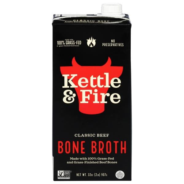 Kettle & Fire Bone Broth, Classic Beef 32 oz