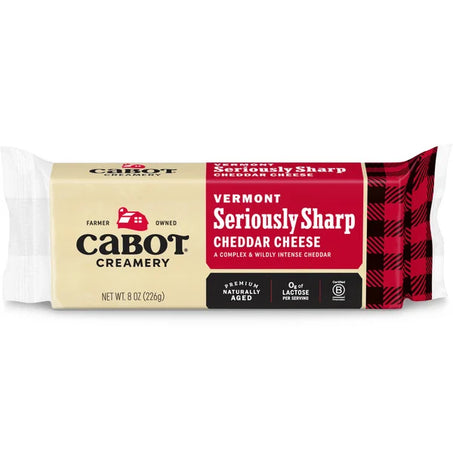Cabot Bar Seriously Sharp Cheddar Cheese 8 oz