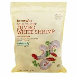 GreenWise White Shrimp, Jumbo