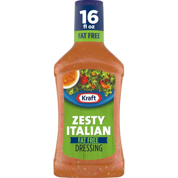 Kraft Zesty Italian Fat Free Dressing 16 fl oz