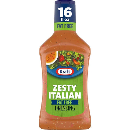 Kraft Zesty Italian Fat Free Dressing 16 fl oz