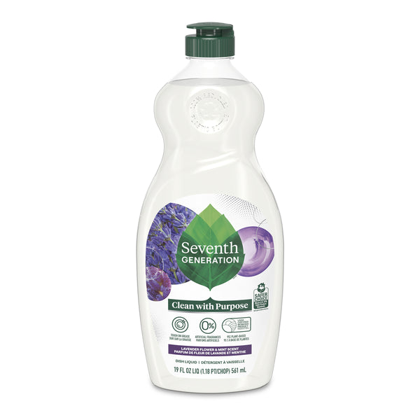 Seventh Generation Dish Soap Liquid Lavender Flower & Mint