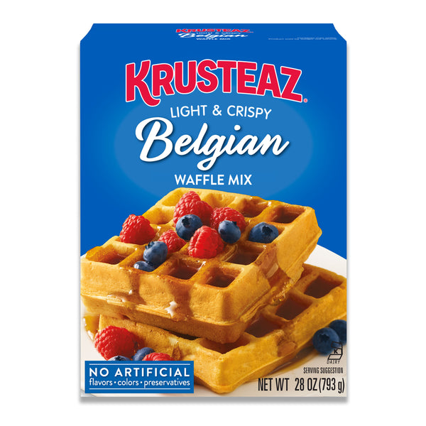Krusteaz Light & Crispy Belgian Waffle Mix
