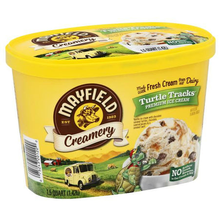 Mayfield Dairy Farms Turtle Tracks Ice Cream