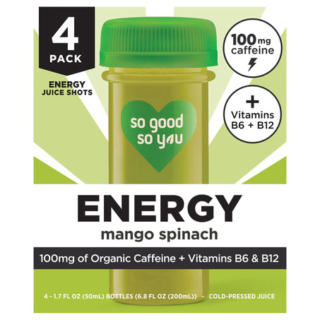 So Good So You Probiotic Juice Shot 4 pack