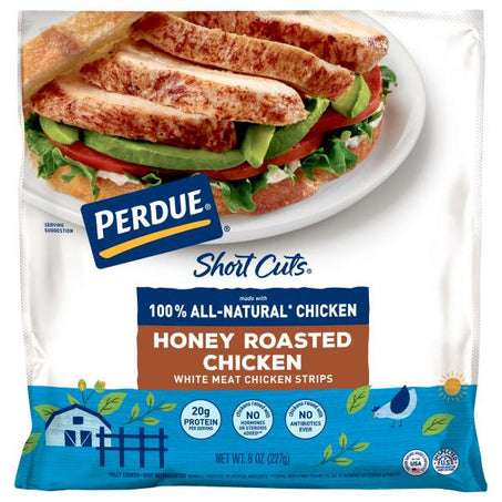 Perdue Carved Honey Roasted Chicken Breast Strips 0.5 lb