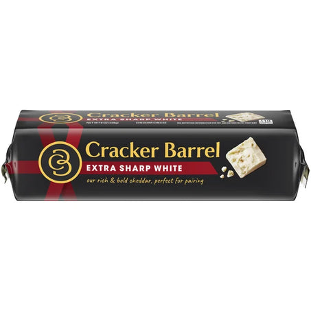 Cracker Barrel Extra Sharp White Cheddar Cheese oz Chunk 8 oz