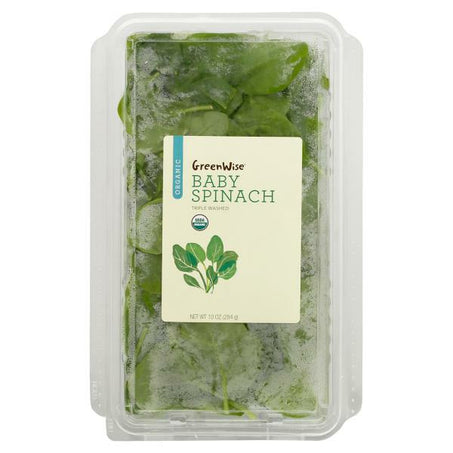 GreenWise Organic Baby Spinach 10oz