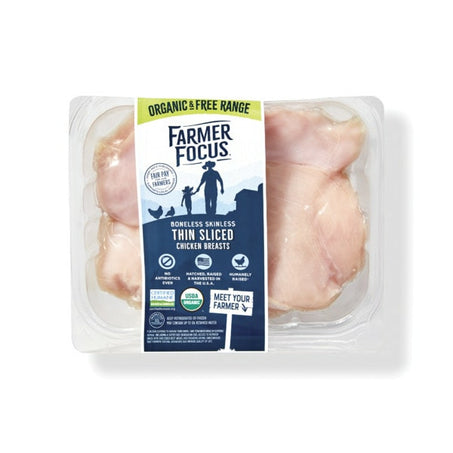 Farmer Focus Organic & Free Range Thin Sliced Breast