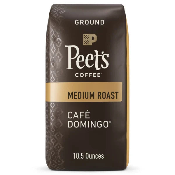 Peet's Coffee Café Domingo, Medium Roast Ground Coffee, Bag