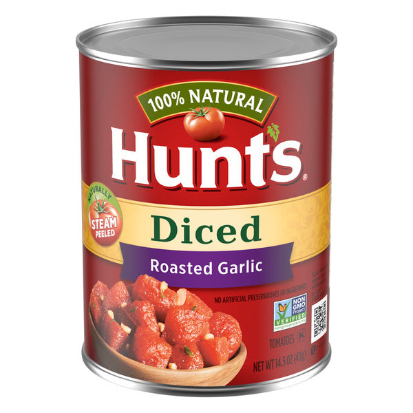 Hunt's Diced Tomatoes with Roasted Garlic 14.5 oz
