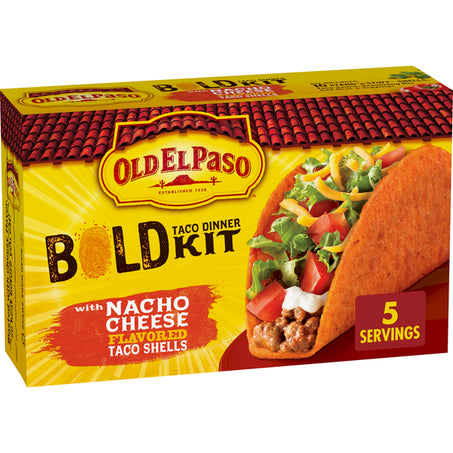 Old El Paso Stand 'N Stuff Bold Nacho Taco Dinner Kit