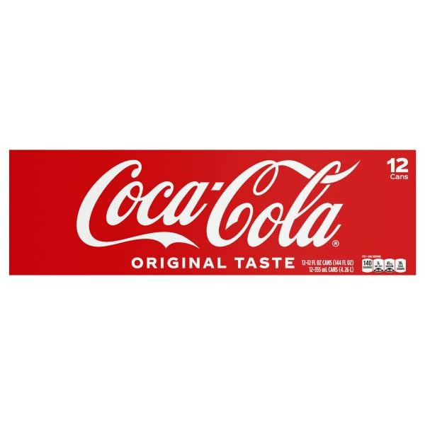Coke 12 x 12 oz Cans