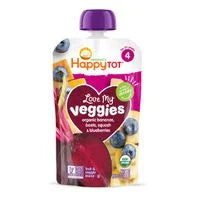Happy Tot Organics Love My Veggies Stage 4 Organic Bananas, Beets