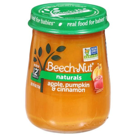 Beech-Nut Naturals Apple & Pumpkin Baby Food Jar