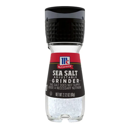 McCormick Sea Salt Adjustable Grinder, 2.12 oz