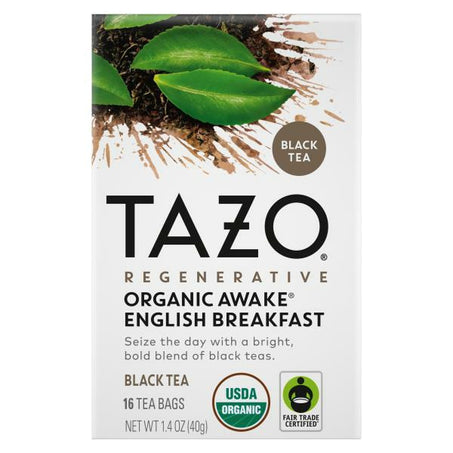 TAZO Tea Organic Black Tea Bags Awake English Breakfast