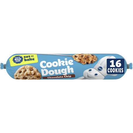 Pillsbury Ready To Bake Chocolate Chip Cookie Dough
