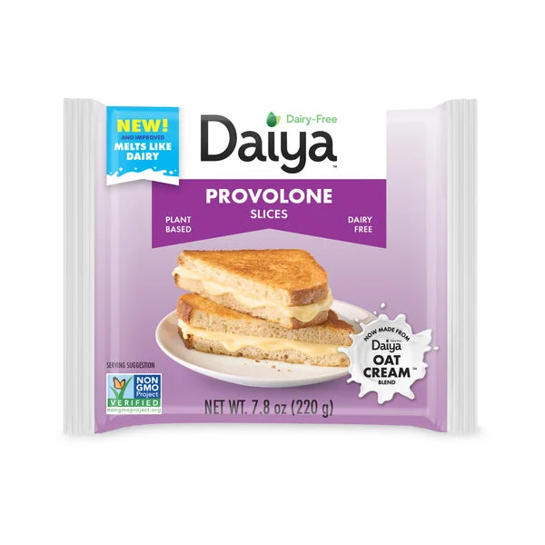 Daiya Dairy Free Provolone Cheese Slices 7.8 oz